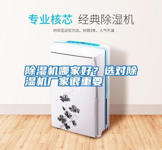 除濕機哪家好？選對除濕機廠家很重要