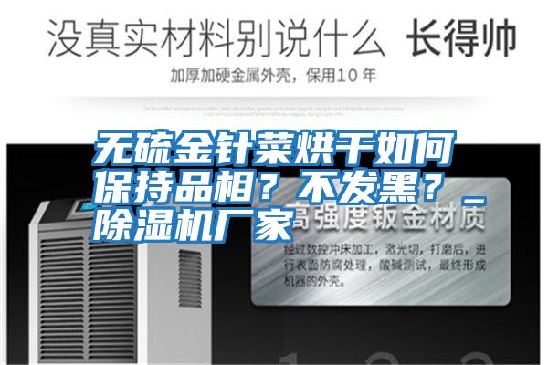 無(wú)硫金針菜烘干如何保持品相？不發(fā)黑？_除濕機(jī)廠家