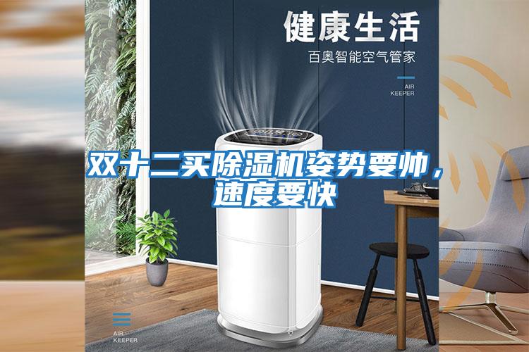 雙十二買除濕機姿勢要帥， 速度要快
