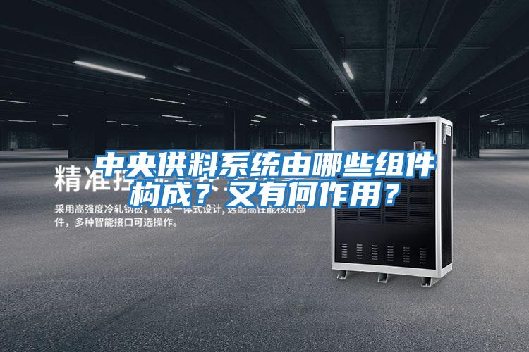 中央供料系統(tǒng)由哪些組件構(gòu)成？又有何作用？