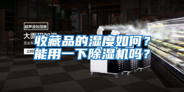收藏品的濕度如何？能用一下除濕機嗎？
