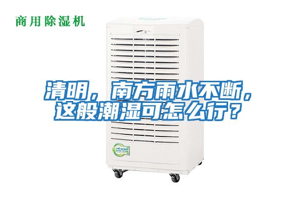 清明，南方雨水不斷，這般潮濕可怎么行？