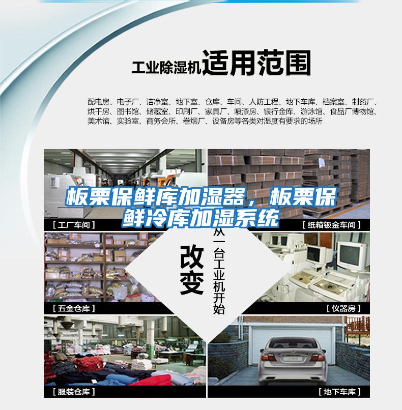 板栗保鮮庫(kù)加濕器，板栗保鮮冷庫(kù)加濕系統(tǒng)