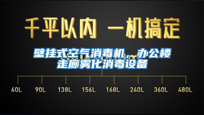 壁掛式空氣消毒機(jī)，辦公樓走廊霧化消毒設(shè)備