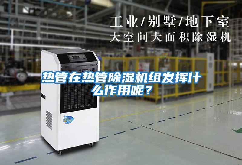 熱管在熱管除濕機(jī)組發(fā)揮什么作用呢？