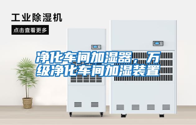 凈化車間加濕器，萬級凈化車間加濕裝置