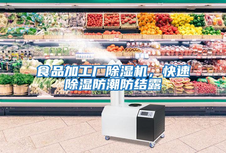 食品加工廠除濕機，快速除濕防潮防結(jié)露
