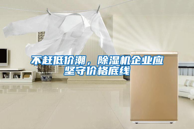 不趕低價(jià)潮，除濕機(jī)企業(yè)應(yīng)堅(jiān)守價(jià)格底線