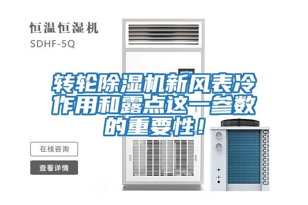 轉(zhuǎn)輪除濕機(jī)新風(fēng)表冷作用和露點(diǎn)這一參數(shù)的重要性！
