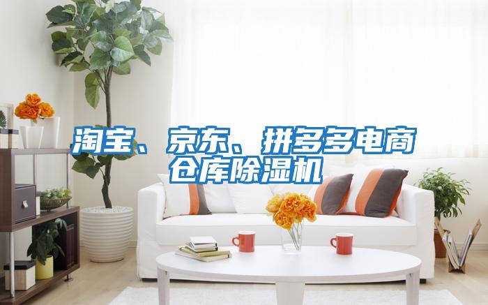 淘寶、京東、拼多多電商倉庫除濕機