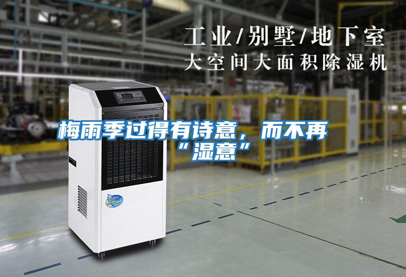 梅雨季過得有詩意，而不再“濕意”