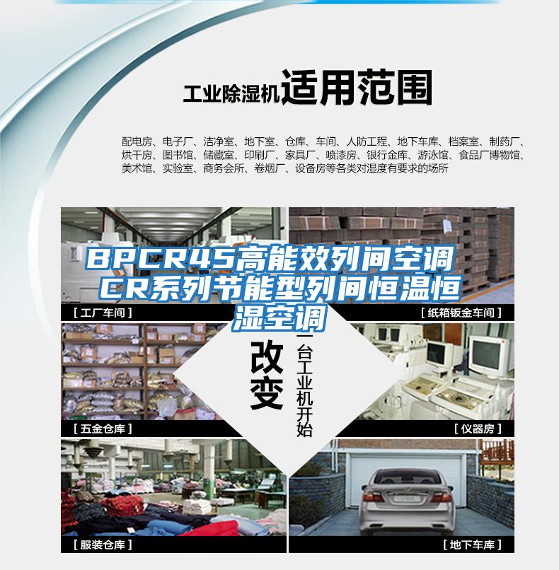 BPCR45高能效列間空調 CR系列節能型列間恒溫恒濕空調