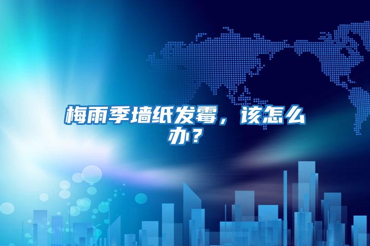 梅雨季墻紙發霉，該怎么辦？
