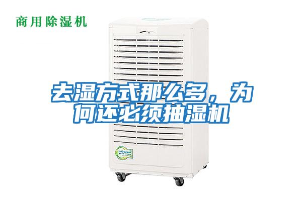 去濕方式那么多，為何還必須抽濕機
