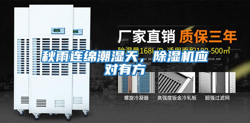 秋雨連綿潮濕天，除濕機應對有方