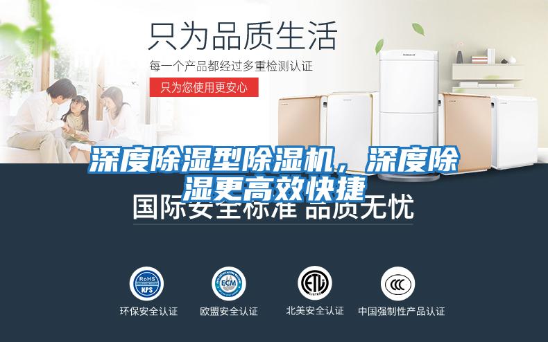 深度除濕型除濕機，深度除濕更高效快捷