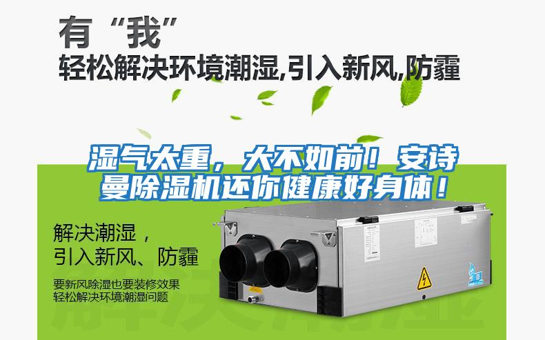 濕氣太重，大不如前！安詩曼除濕機還你健康好身體！