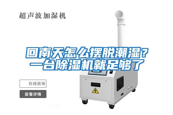 回南天怎么擺脫潮濕？一臺(tái)除濕機(jī)就足夠了