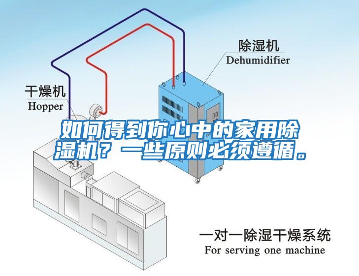 如何得到你心中的家用除濕機？一些原則必須遵循。