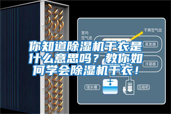 你知道除濕機(jī)干衣是什么意思嗎？教你如何學(xué)會(huì)除濕機(jī)干衣！