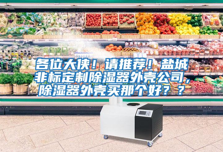 各位大俠！請推薦！鹽城非標定制除濕器外殼公司，除濕器外殼買那個好？？