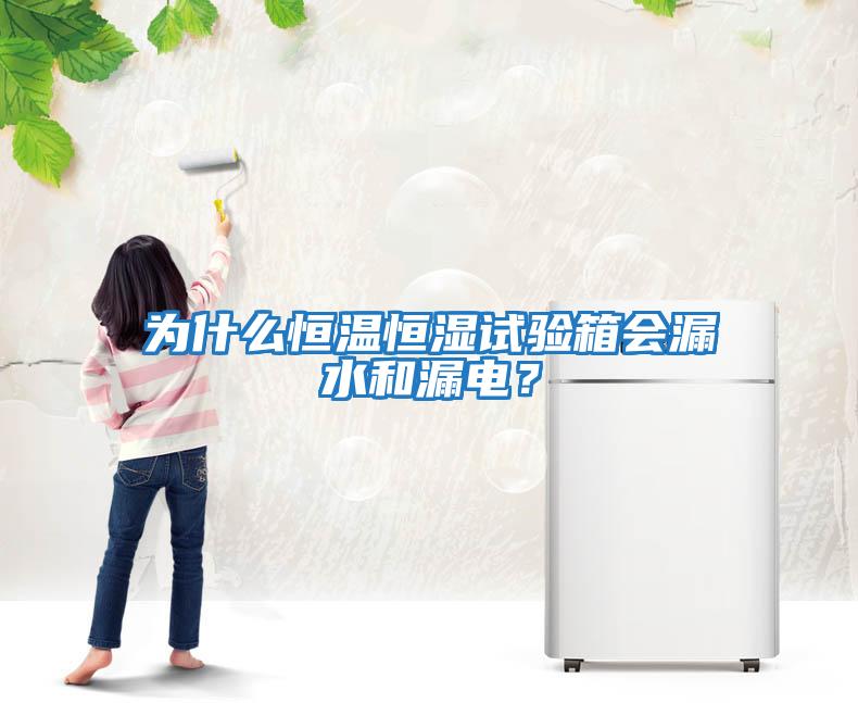 為什么恒溫恒濕試驗箱會漏水和漏電？