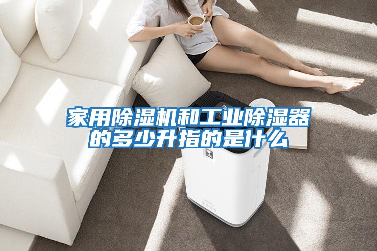 家用除濕機和工業除濕器的多少升指的是什么
