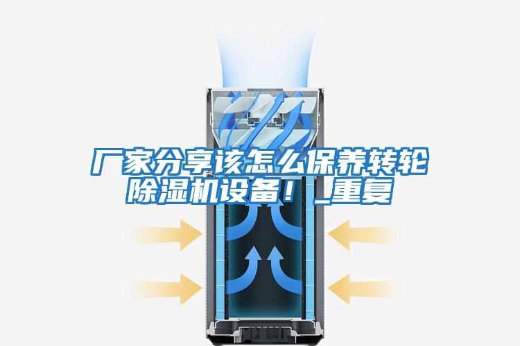廠家分享該怎么保養(yǎng)轉(zhuǎn)輪除濕機設備!_重復