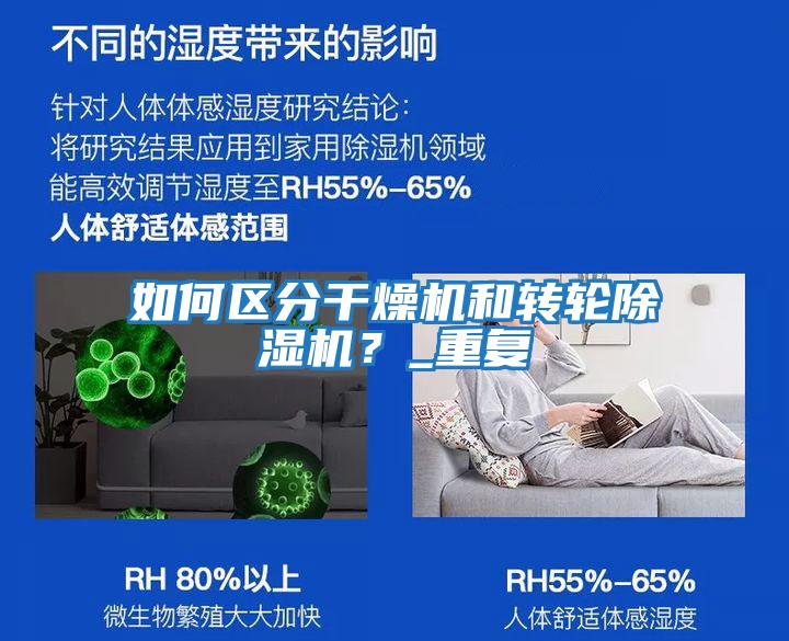 如何區分干燥機和轉輪除濕機？_重復