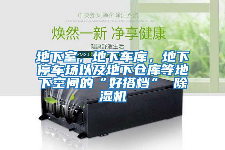 地下室，地下車庫，地下停車場以及地下倉庫等地下空間的“好搭檔” 除濕機