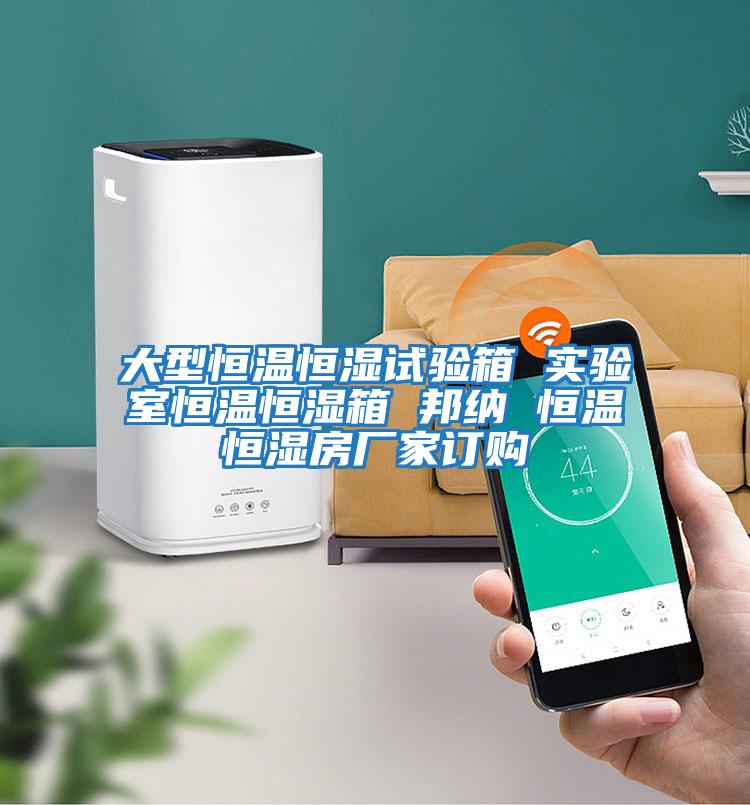 大型恒溫恒濕試驗(yàn)箱 實(shí)驗(yàn)室恒溫恒濕箱 邦納 恒溫恒濕房廠家訂購(gòu)