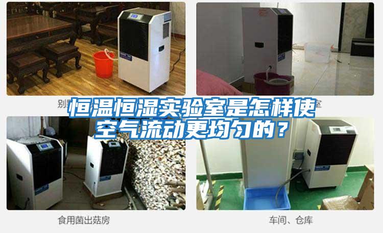 恒溫恒濕實(shí)驗(yàn)室是怎樣使空氣流動更均勻的？