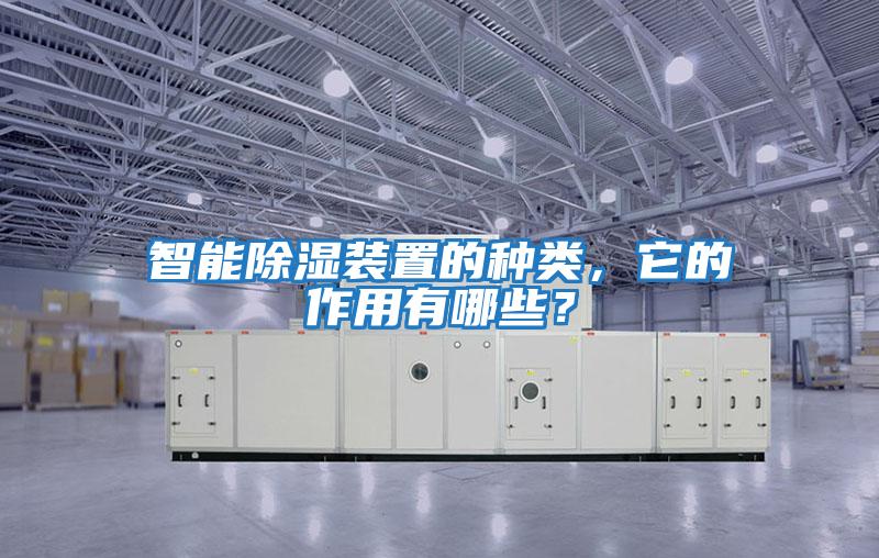 智能除濕裝置的種類，它的作用有哪些？