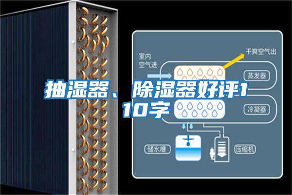 抽濕器、除濕器好評110字