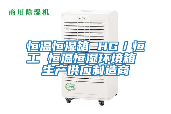 恒溫恒濕箱 HG／恒工 恒溫恒濕環(huán)境箱 生產供應制造商