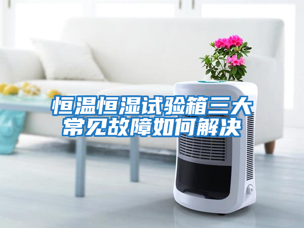 恒溫恒濕試驗(yàn)箱三大常見(jiàn)故障如何解決