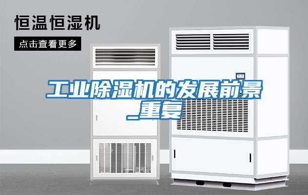 工業除濕機的發展前景_重復