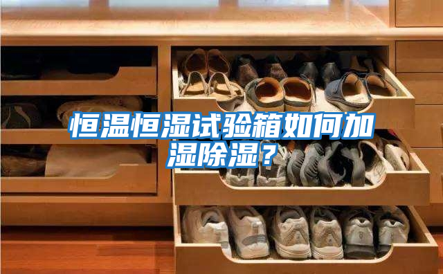 恒溫恒濕試驗箱如何加濕除濕？