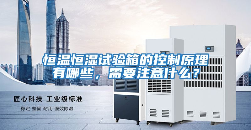恒溫恒濕試驗箱的控制原理有哪些，需要注意什么？