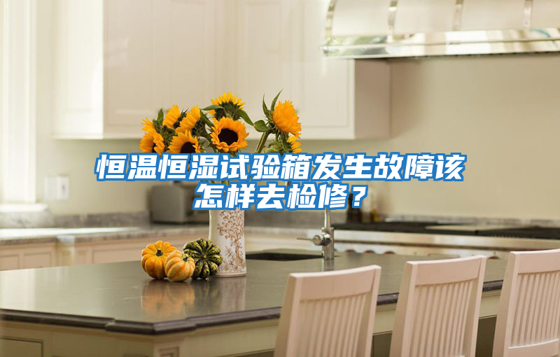 恒溫恒濕試驗(yàn)箱發(fā)生故障該怎樣去檢修？