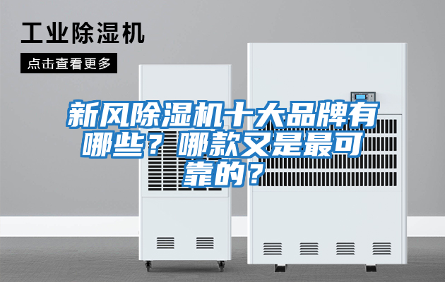 新風(fēng)除濕機十大品牌有哪些？哪款又是最可靠的？