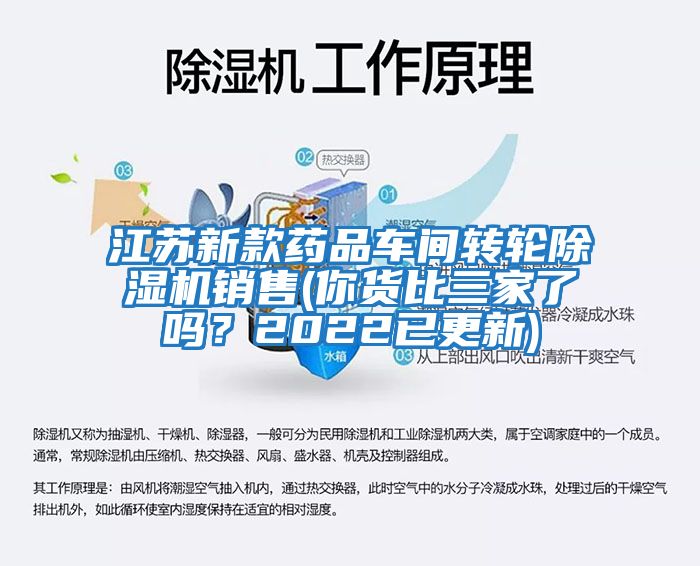 江蘇新款藥品車間轉(zhuǎn)輪除濕機銷售(你貨比三家了嗎？2022已更新)