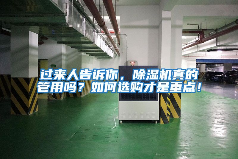過來人告訴你，除濕機真的管用嗎？如何選購才是重點！