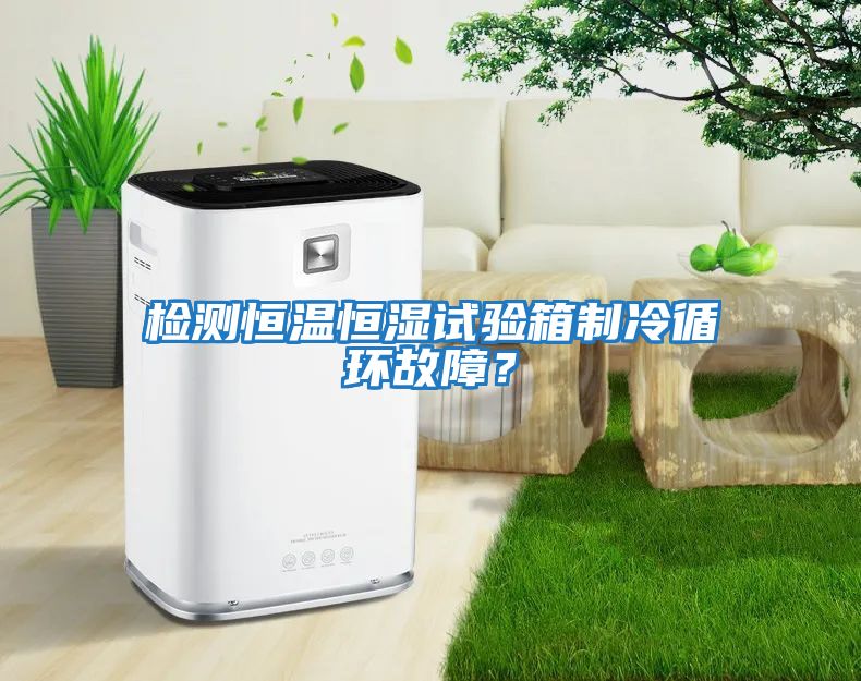檢測恒溫恒濕試驗箱制冷循環故障？