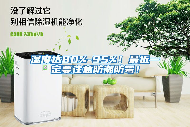 濕度達80%-95%！最近一定要注意防潮防霉！