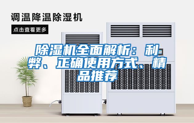 除濕機(jī)全面解析：利弊、正確使用方式、精品推薦