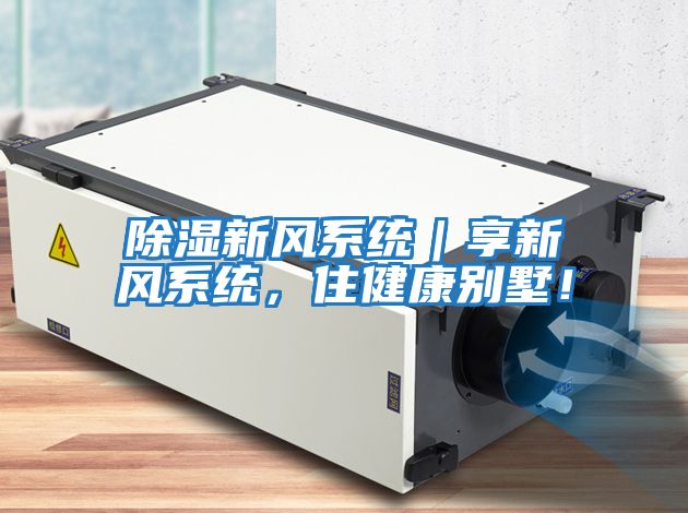 除濕新風(fēng)系統(tǒng)｜享新風(fēng)系統(tǒng)，住健康別墅！
