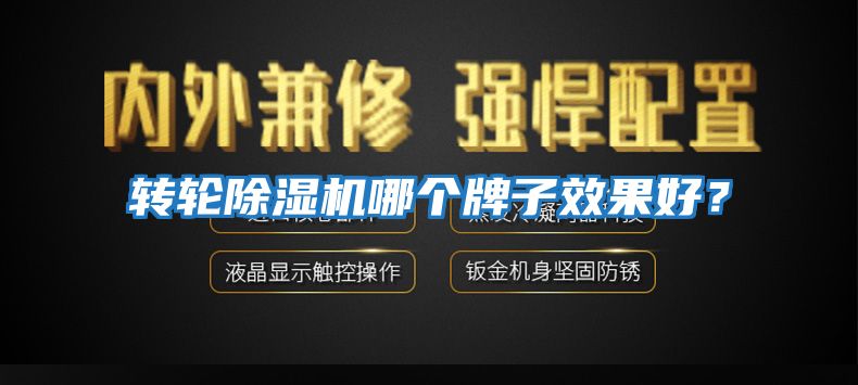 轉輪除濕機哪個牌子效果好？