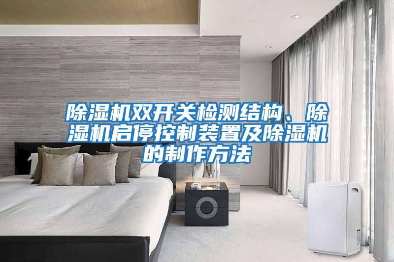 除濕機雙開關檢測結構、除濕機啟?？刂蒲b置及除濕機的制作方法