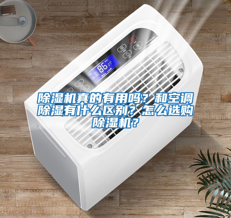 除濕機真的有用嗎？和空調除濕有什么區別？怎么選購除濕機？